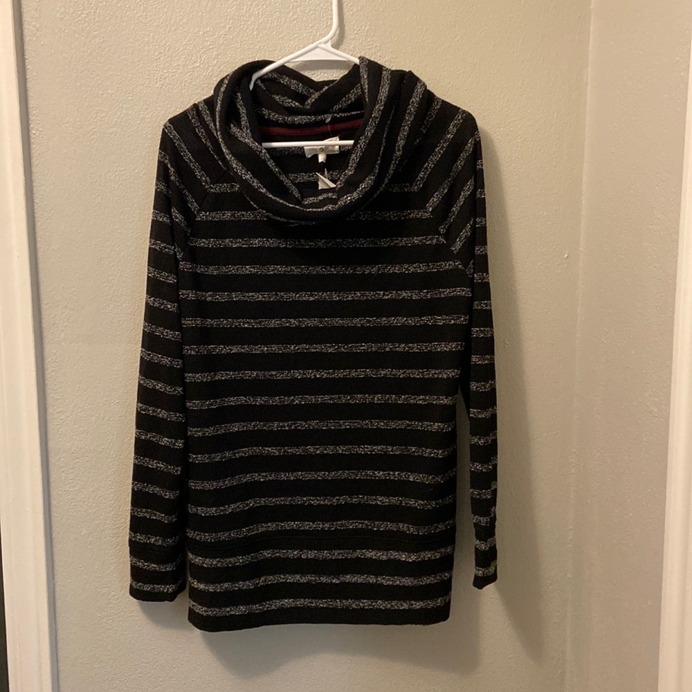 Lou & Grey striped shirt, womens medium, new with tags
